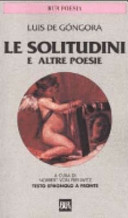 Copertina  Le solitudini e altre poesie