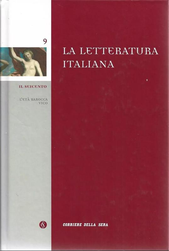 Copertina  La letteratura italiana:  il Seicento