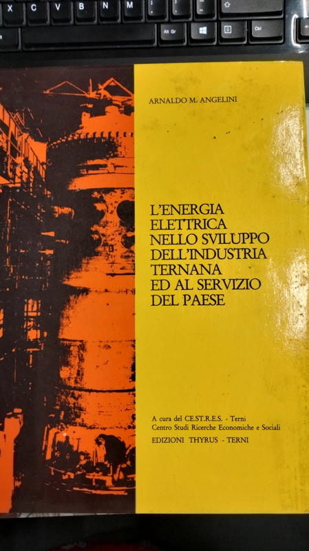Copertina  L'energia elettrica nello sviluppo dell'industria ternana ed al servizio del paese