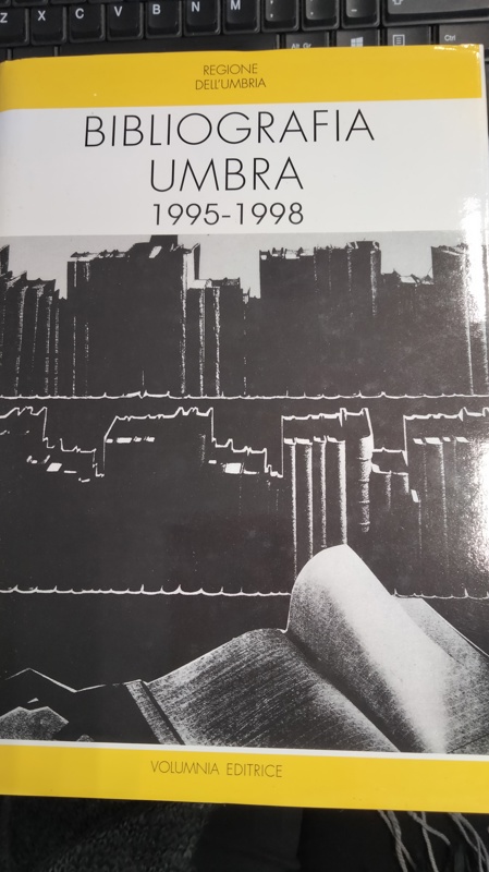 Copertina  Bibliografia umbra: 1995-1998