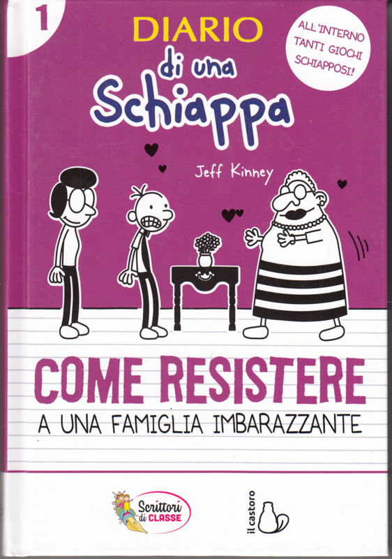 Copertina  Diario di una schiappa: come resistere a una famiglia imbarazzante