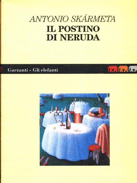 Copertina  Il postino di Neruda