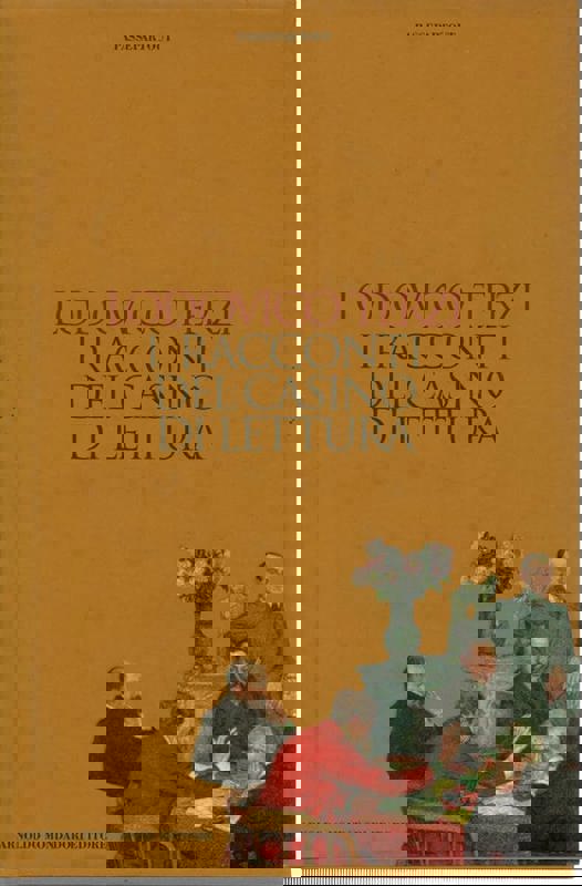 Copertina  I racconti del casino di lettura