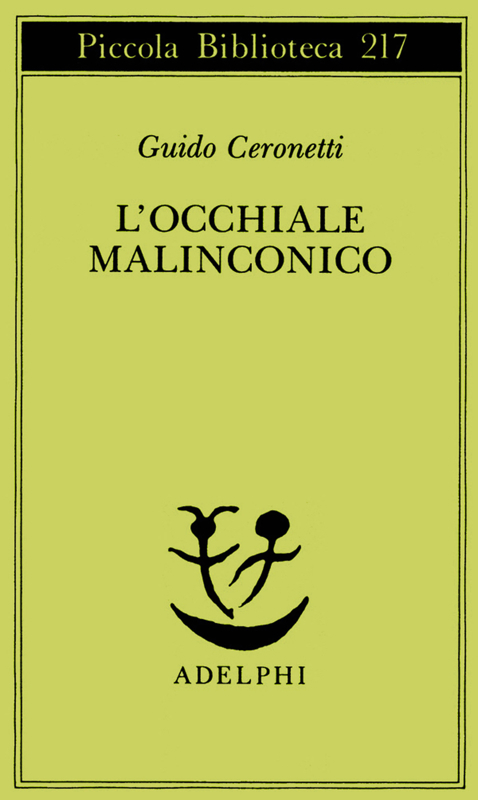 Copertina  L'occhiale malinconico