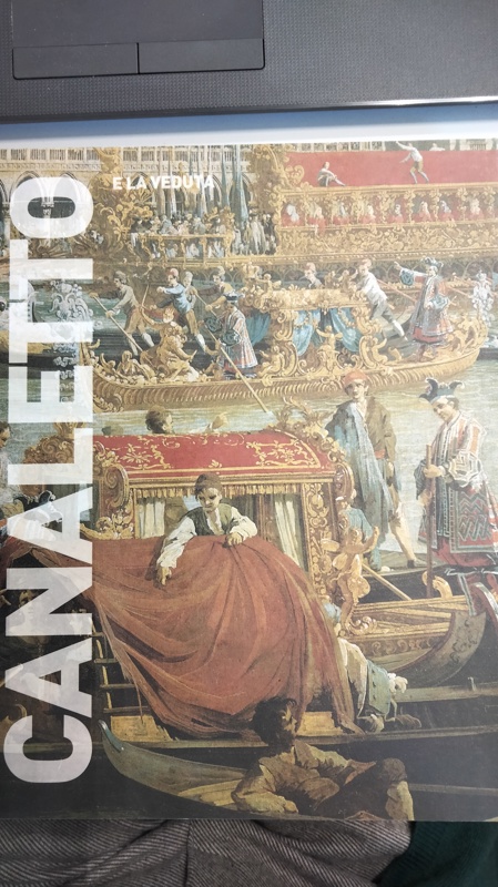 Copertina  Canaletto e la veduta